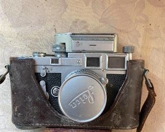 Vintage Leica camera and accesories