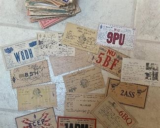 More than 175 QSL Postcards Ham Radio