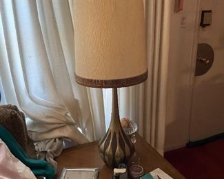 . . . the matching mid-century lamp