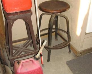 vintage commercial stool