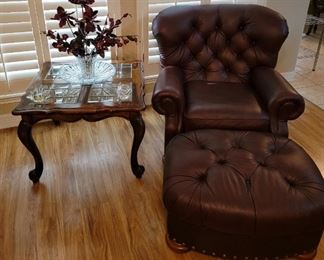 Lazy Boy Reclining Chair w/ Ottoman