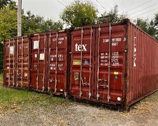 Of course the containers are full.!