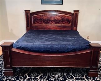 Handcrafted king bed by Columbia, SC Michael Craig