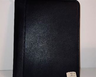 Vintage Coach leather zip-around folio NIB/NWT