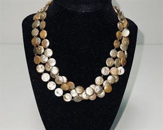 Sophia Forero fresh water coin pearl necklace