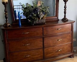 Ashley dresser & mirror