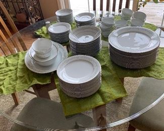 Noritake China- a few pieces missing. Priced accordingly.