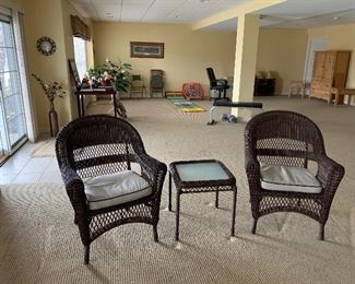 Another 3 piece all weather wicker set