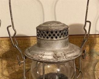 Antique Adlake Kero Railroad Lantern.