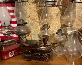 Vintage Kerosene Lanterns.