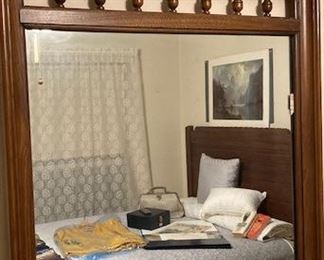 Vintage Broyhill Penn Colony Dresser and Mirror.