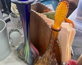 Murano and Blenko glass 