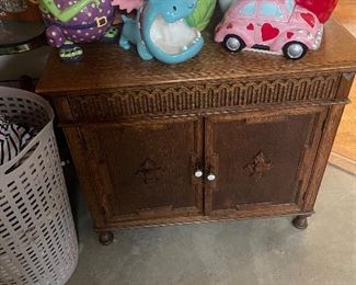 Antique music cabinet 