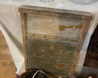 antique washboard 