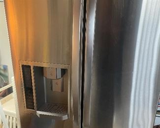 two-year-old LG refrigerator  