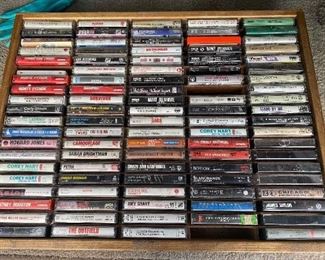 Cassette tape collection 