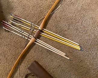Vintage Bow and Arrows