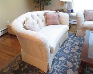 Tufted Pair Of Sofas 