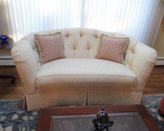 Tufted Pair Of Sofas 