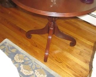 Ethan Allen Mahogany Accent Table
