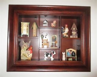 Vintage Mahogany Wall Roombox