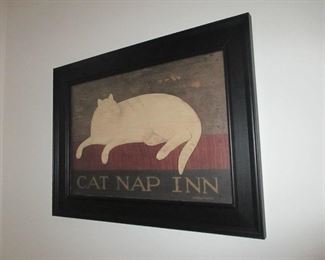 Cat Nap Inn Wall Decor