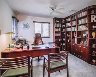 Entire Office ~ Wall Shelving Unite ~ Chairs ~ Desks ~ Supplies and so much more 