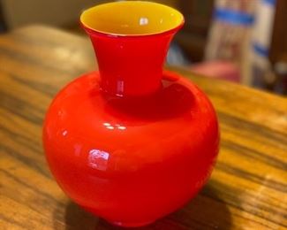 Gorgeous Art Glass Vase by Nikolaj Christensen