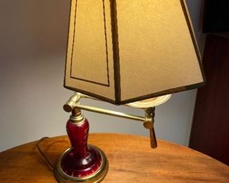 Cranberry Desk Lamp