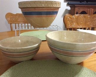 McCoy pottery bowls