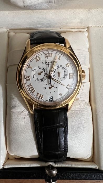 Patek Philippe Watch, 18k, Ref #5035R, perfect working condition