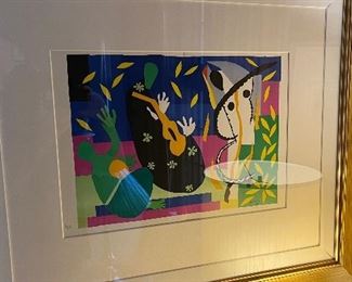 Henri Matisse signed and numbered lithograph
