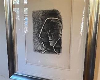 Picasso signed lithograph