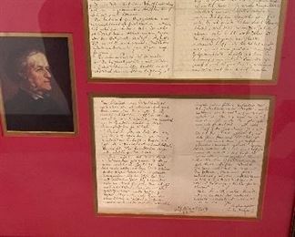 Famed Composer Richard Wagner handwritten & signed letter