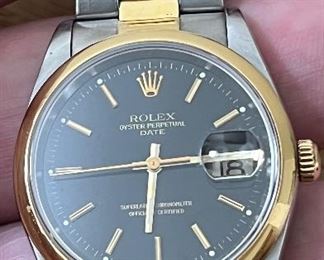 Vintage Rolex Oyster Perpetual Date, Perfect Working Condition
