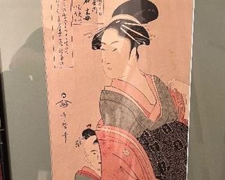 Kitagawa Utamaro early 19th century Japanese woodblock