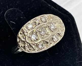 14K Gold with Diamonds Ring