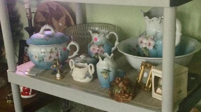 Wash room set from Turn of century