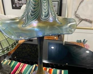 Art Glass Table Lamp
