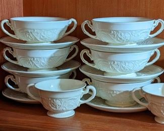 Wedgwood Patricia Bullion Cups and Creams Soup Bowls