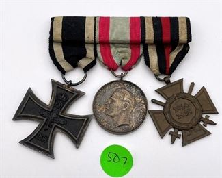 German Ernst Ludwig Grossherzog Bravery Medal