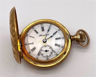 Humbert Gold Filled Pocket Watch