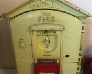 vintage Gamewell fire alarm box