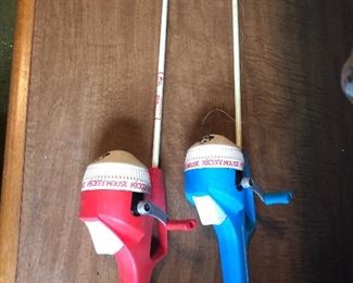 Vintage Zebco Mickey/Minnie Mouse Children's Fishing poles