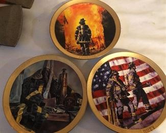 Bradford Exchange Visions of Valor collector plates