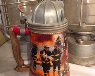  Bradford Exchange&nbsp;Fireman Beer Stein
