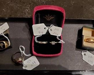 18K, 14K, 10K and Sterling silver 