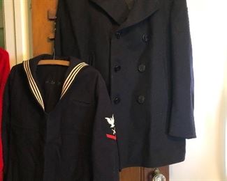 1940's US Navy wool uniforms