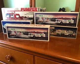 AMT Ertl Pumper and Hess Firetrucks