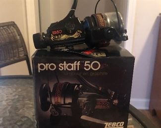 ZEBCO pro staff 50 reel